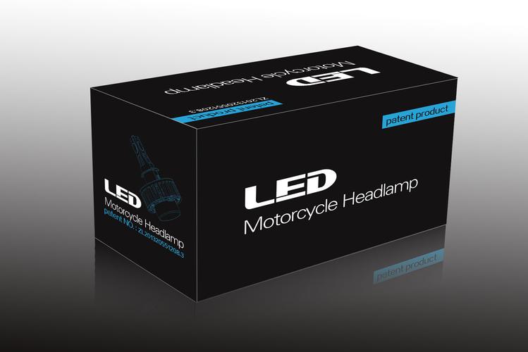 厂家加工定制批发led汽车灯电子产品包装盒珍珠棉内托包装彩盒